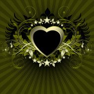 heart background N8