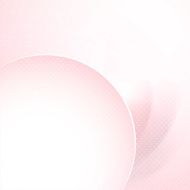 Stylish pink vector background with part of round frame