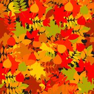 seamless leaf pattern vector background