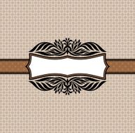 Floral Vintage Frame N3