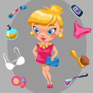 girl stuff blonde