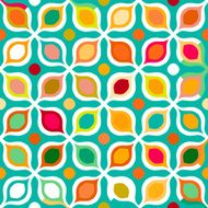Abstract geometric seamless pattern N32