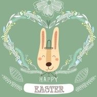 Funniest Easter card in vector