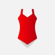 realistic design element swimsuit N2