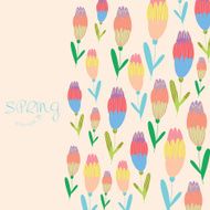 Floral cute seamless pattern N2