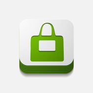 square button bag