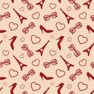 Female seamless background