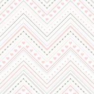 Ornament with hearts seamless vector pattern Valentine&#039;s Day wedding