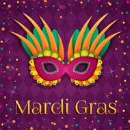 Mardi Gras Mask N4