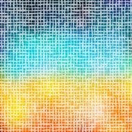 Vector summer pattern of geometric shapes N6