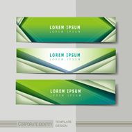 hi-tech background design for banners set
