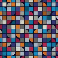 Abstract mosaic seamless background