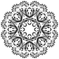 Vintage Floral Ornament N2