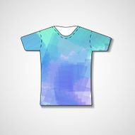 Abstract illustration on sweater N45