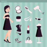 Diva&#039;s Vanity Kit icons