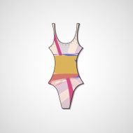 female swimsuit isolated N53