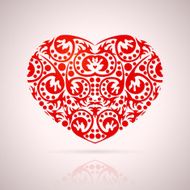 Abstract Red Heart N3