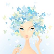 Aqua madame butterfly