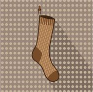 Brown sock