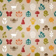 Seamless spring pattern N3