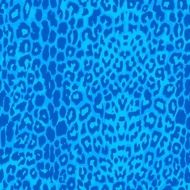 Seamless blue leopard texture pattern