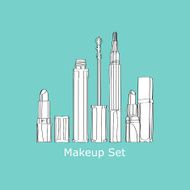 set of cosmetics N10