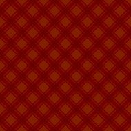 Seamless Red Fabric Tartan Background Vector