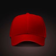 blank hat in red N4