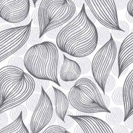 Seamless vector retro colored doodle background