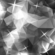 Abstract gray triangles background