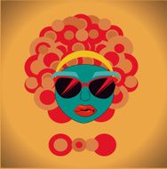 afro style design N9