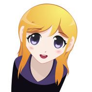 Manga Girl Illustration N11