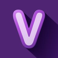 Volume icons alphabet V N8