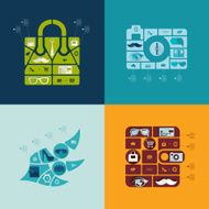 fashion flat infographic N87