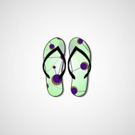 Abstract illustration on flip flops N58