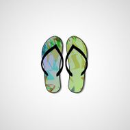Abstract illustration on flip flops N61