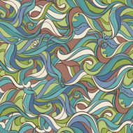 Vector Seamless pattern for wallpaper N8