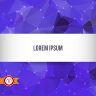 Abstract Colorful Triangles Background Vector illustration N18