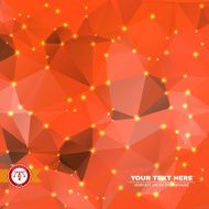 Abstract Colorful Triangles Background Vector illustration N20