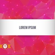 Abstract Colorful Triangles Background Vector illustration N21