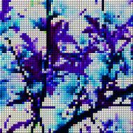 abstract colorful mosaic check pattern background N4