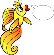 Cartoon Goldfish N25