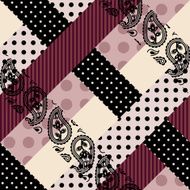 Diagonal checkered collage