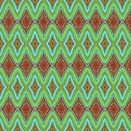 Seamless Pattern in Ethnic Style N21