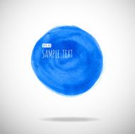 watercolor bubble isolated on white background N4