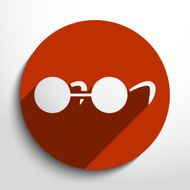 Vector glasses web icon N5