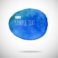 watercolor bubble isolated on white background N6