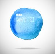 watercolor bubble isolated on white background N10