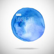 watercolor bubble isolated on white background N12