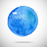 watercolor bubble isolated on white background N15